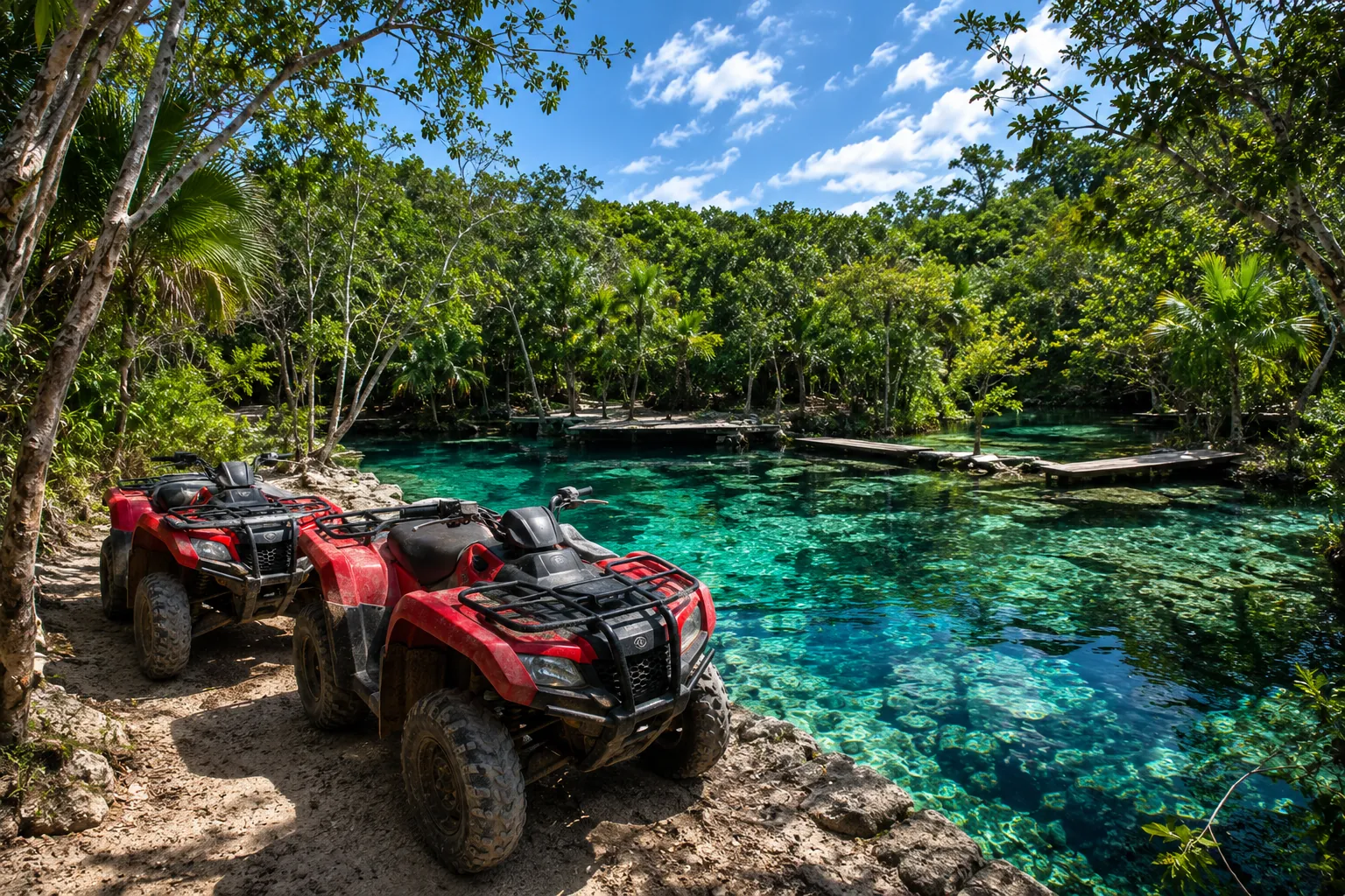 ATV adventure through the Tulum jungle