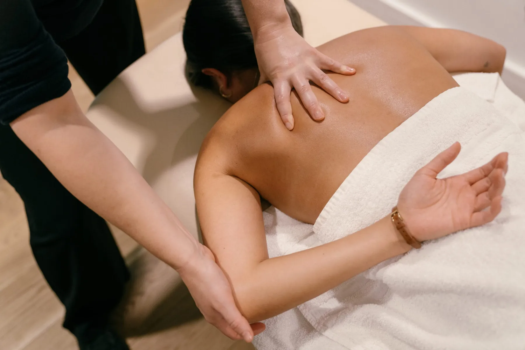 In-villa wellness treatment after the festival